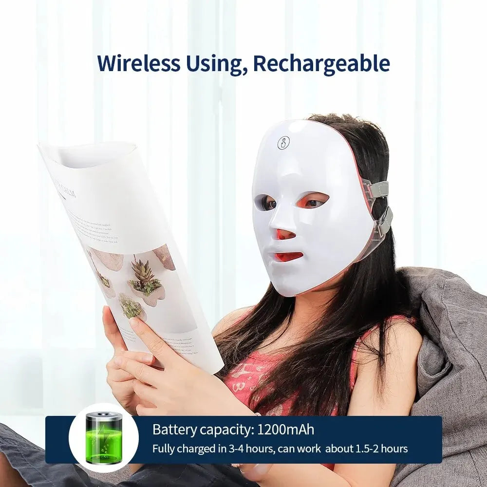Facial Colorful LED Beauty Mask