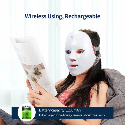 Facial Colorful LED Beauty Mask